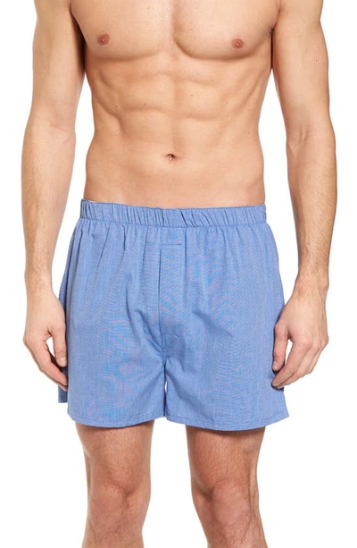 Majestic Boxer Shorts In Blue