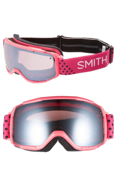 Smith Grom Snow Goggles - Pink Monaco/ Mirror