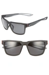 Nike Fleet 55mm Sport Sunglasses - Matte Anthracite