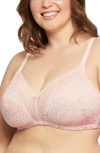 Montelle Intimates Dream Wireless T-shirt Bra In Flower Field