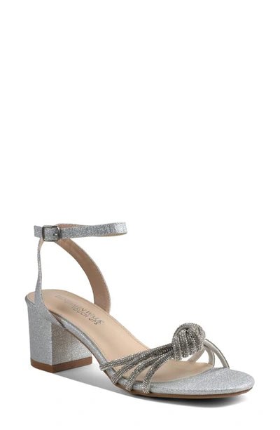 Touch Ups Libra Ankle Strap Sandal In Silver