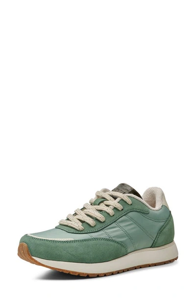 Woden Nellie Reflective Sneaker In Green