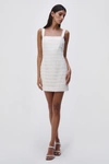 Simkhai Artemis Mini Shift Dress In Natural