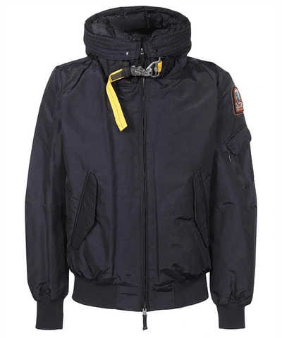 Parajumpers Techno Fabric Padded Jacket In Blue