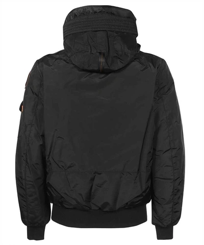 Parajumpers Techno Fabric Padded Jacket In Black