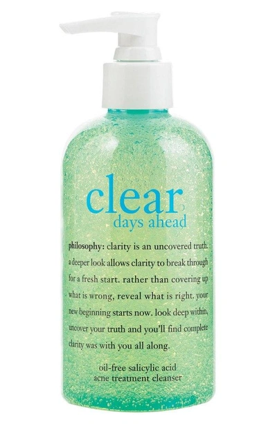 Philosophy 'clear Days Ahead' Acne Treatment Cleanser