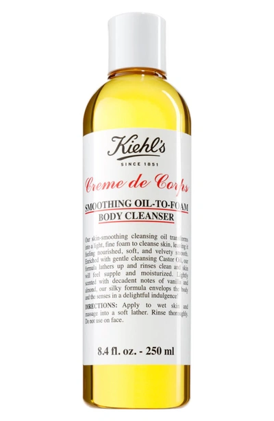 Kiehl's Since 1851 1851 Creme De Corps Smoothing Oil-to-foam Body Cleanser 8.4 oz/ 250 ml In No Color