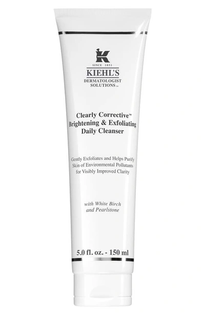 Kiehl's Since 1851 1851 Dermatologist Solutions Clearly Corrective Brightening & Exfoliating Daily Cleanser, 5.0 Fl. oz In White