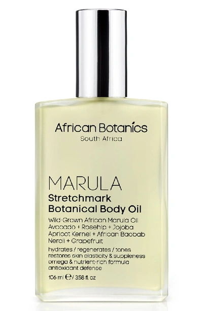 African Botanics Marula Stretchmark Botanical Body Oil In No Color