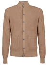 Ballantyne Cardigan In Leather