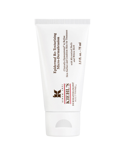 Kiehl's Since 1851 Epidermal Re-texturizing Micro-dermabrasion Face Exfoliator, 2.5 oz In Size 1.7-2.5 Oz.