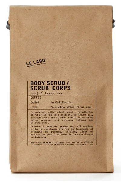 Le Labo Coffee Body Scrub, 500g In Colourless