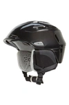 Smith 'compass' Snow Helmet - Black In Black Pearl