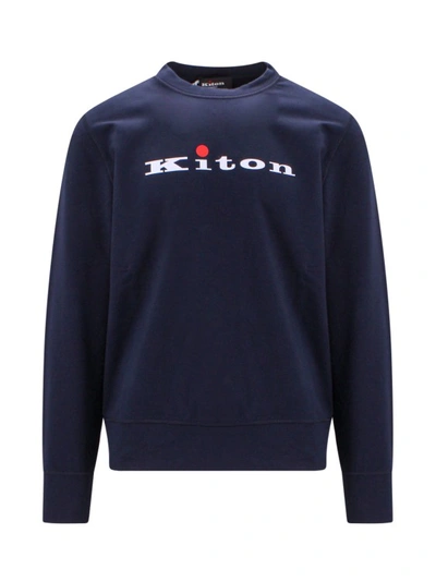 Kiton Sweater In Blue