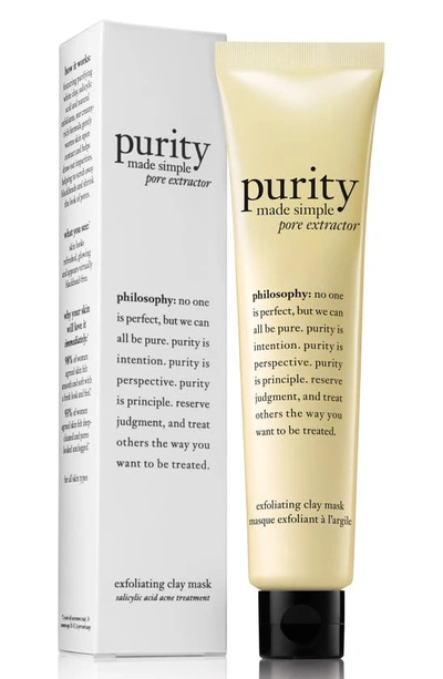 Philosophy Purity Made Simple Pore Extractor Mask 2.5 oz/ 75 ml