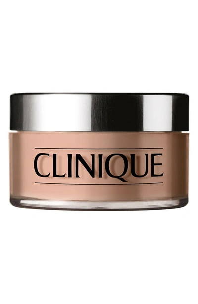 Clinique Blended Face Powder And Brush In Transparency 4