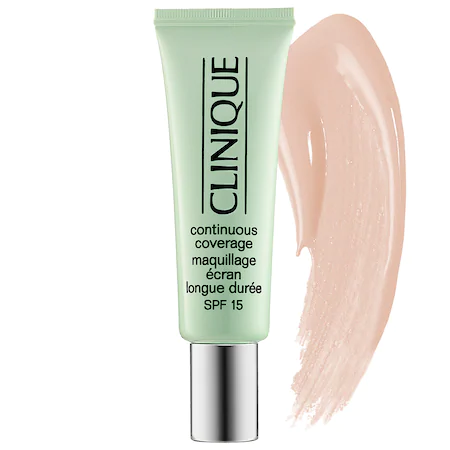 clinique continuous coverage makeup broad spectrum spf 15
