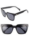 Draper James 54mm Square Sunglasses - Black