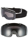 Smith I/o 185mm Snow/ski Goggles - Blackout/ Mirror