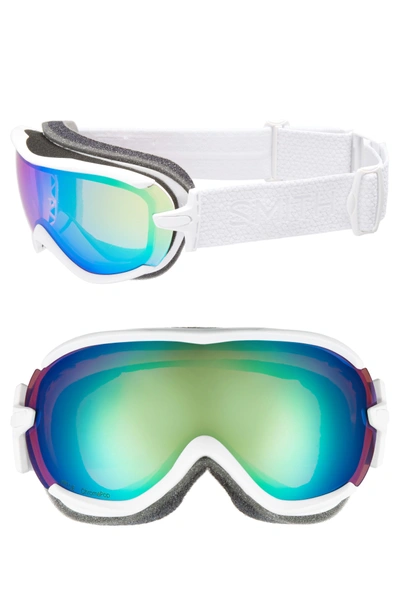 Smith Virtue Ski/snow Goggles - White Mosaic/ Mirror