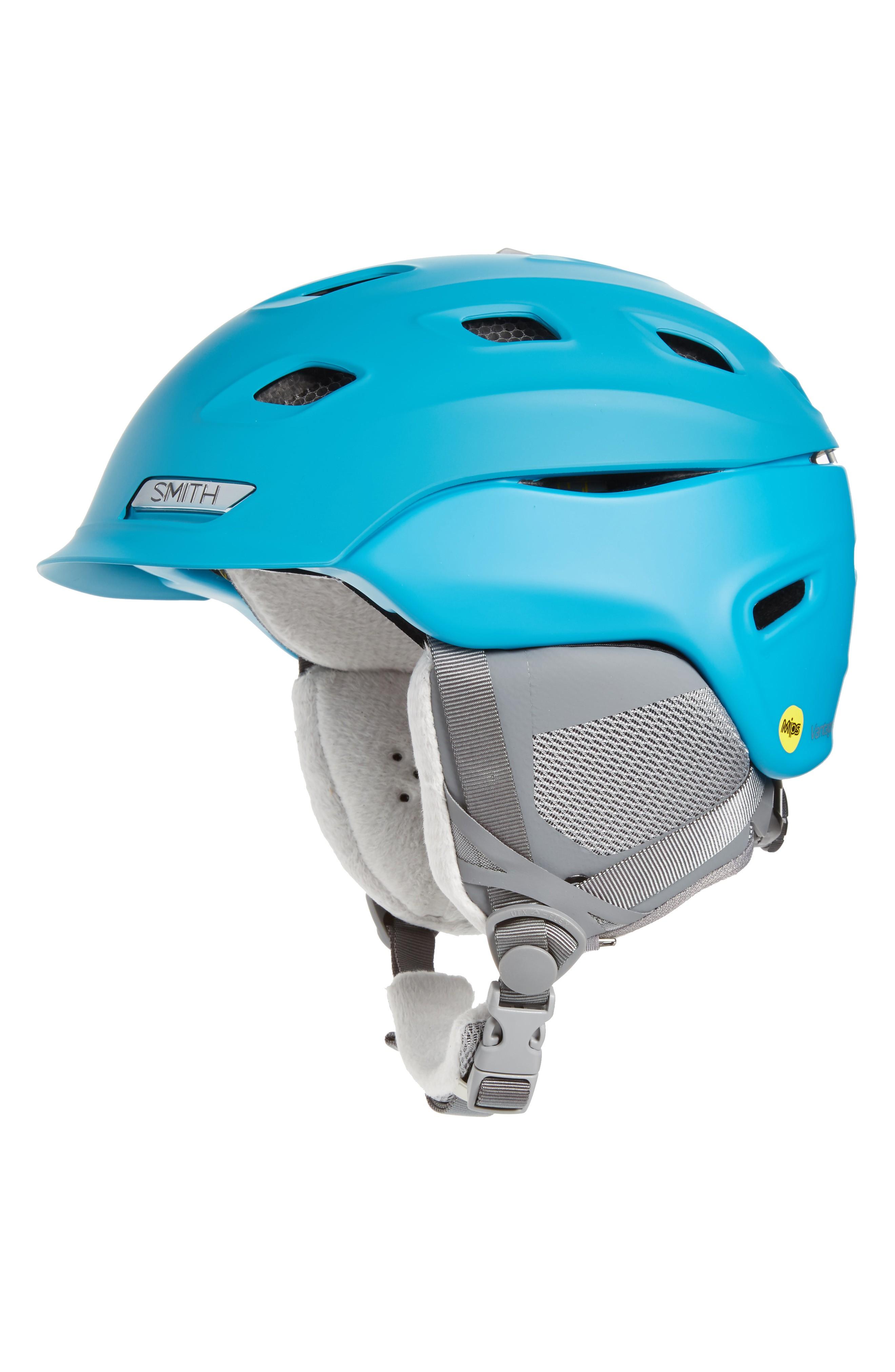 Smith Vantage Snow Helmet With Mips Blue In Matte Mineral ModeSens