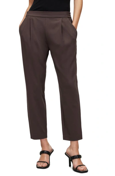 Allsaints Aleida Tri Trousers In Cacao Brown