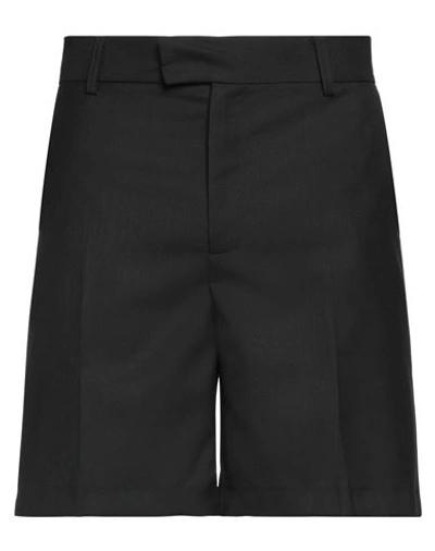 Séfr Sven Technical-blend Shorts In Black