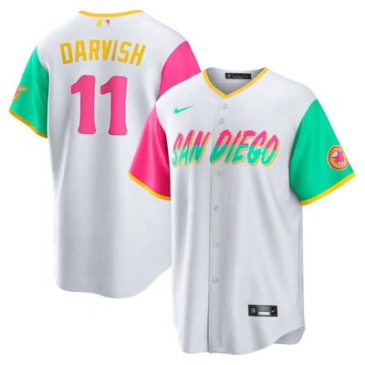 Nike Yu Darvish White San Diego Padres 2022 City Connect Replica Player Jersey