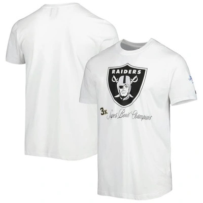 New Era White Las Vegas Raiders Historic Champs T-shirt