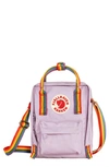 Fjall Raven Kånken Rainbow Sling Shoulder Bag In Pastel Lavender-rainbow