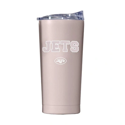 Logo Brands New York Jets 20oz. Fashion Color Tumbler In Light Pink
