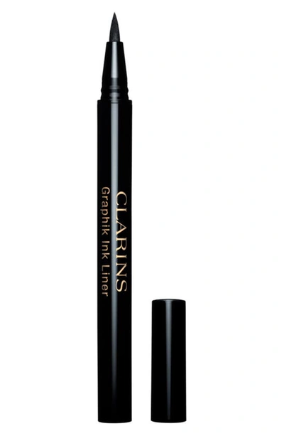 Clarins Graphik Ink Liner Liquid Eyeliner Pen In Black