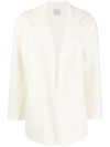 Totême Patch-pocket Wool Blazer In White