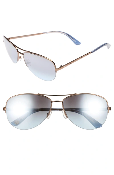 Juicy Couture Black Label 60mm Gradient Aviator Sunglasses - Brown