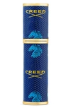 Creed Leather Refillable Travel Atomizer Blue, 0.16 Oz. In Size 1.7 Oz. & Under