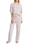 Bp. Sleepy Head Pajamas In Pink Soda Hello Teddy