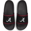Nike Alabama Crimson Tide Off-court Wordmark Slide Sandals In Black