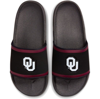 Nike Oklahoma Sooners Off-court Wordmark Slide Sandals In Black