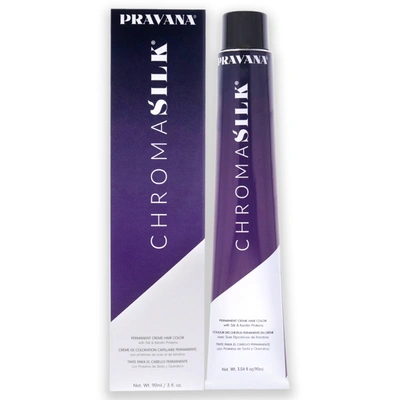 Pravana Chromasilk Creme Hair Color - 8.8 Light Pearl Blonde For Unisex 3 oz Hair Color In Blue