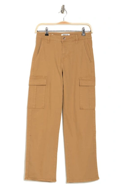 Vigoss High Waist Cargo Pants In Tan