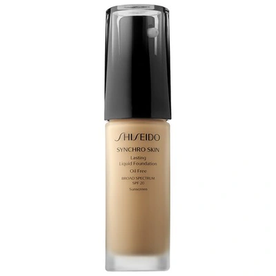 Shiseido Synchro Skin Lasting Liquid Foundation Broad Spectrum Spf 20 Neutral 3 1 oz