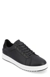 Vance Co. Robby Vegan Leather Casual Sneaker In Black