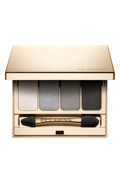 Clarins Four-color Eyeshadow Palette In Smokey