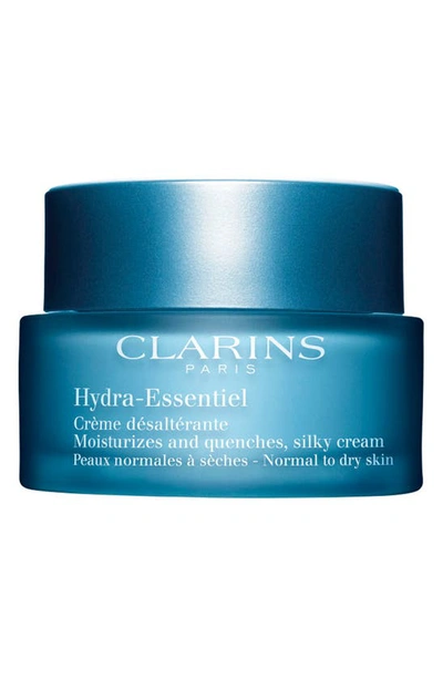 Clarins Hydra-essentiel Silky Cream Spf 15 - Normal To Dry Skin, 30 ml In White