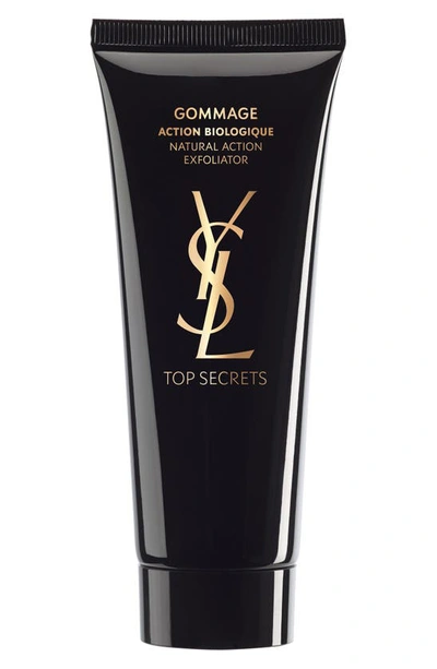 Saint Laurent Top Secrets Gommage Action Biologique Natural Action Exfoliator 2.5 Oz. In No Color