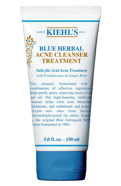 Kiehl's Since 1851 1851 Blue Herbal Acne Cleanser Treatment 2.5 Oz.