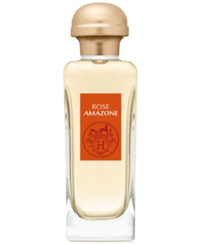 Hermes Rose Amazone Eau De Toilette Spray, 3.4 Oz./ 100 ml