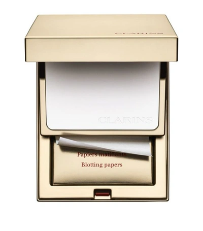 Clarins Pore Perfecting Matifying Kit With Blotting Papers - No Color In White