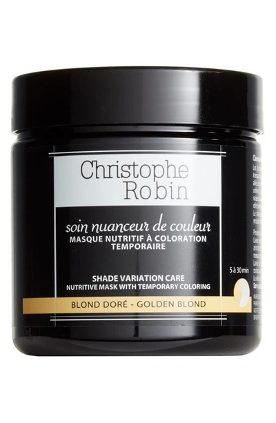Christophe Robin Shade Variation Hair Mask - Golden Blonde 8.33 oz/ 246 ml