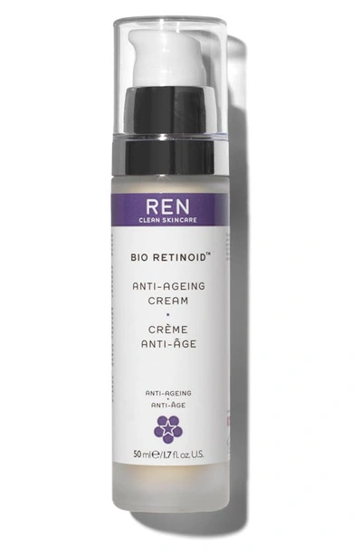 Ren Bio Retinoid&trade; Anti-ageing Cream 1.7 oz/ 50 ml In Cream, Aqua, Olive, Sunflower, Natural